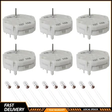 6PCS For GM & Switec Gauge Cluster Stepper Motor Kit, 10 BONUS BULBS - NEW