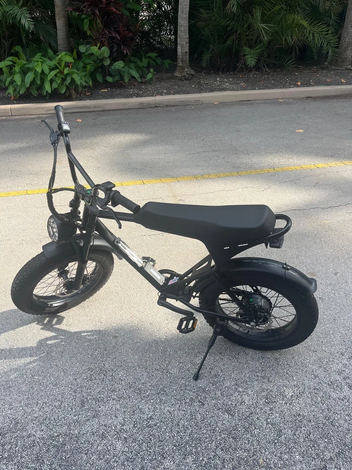 MacFox X-1 Electric Commuter Bike with Mud Fenders - Black (Single Battery) - Image 3 of 4