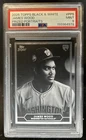 2025 Topps Black and White James Wood Prized Portraits RC #PP5 Nationals PSA 9