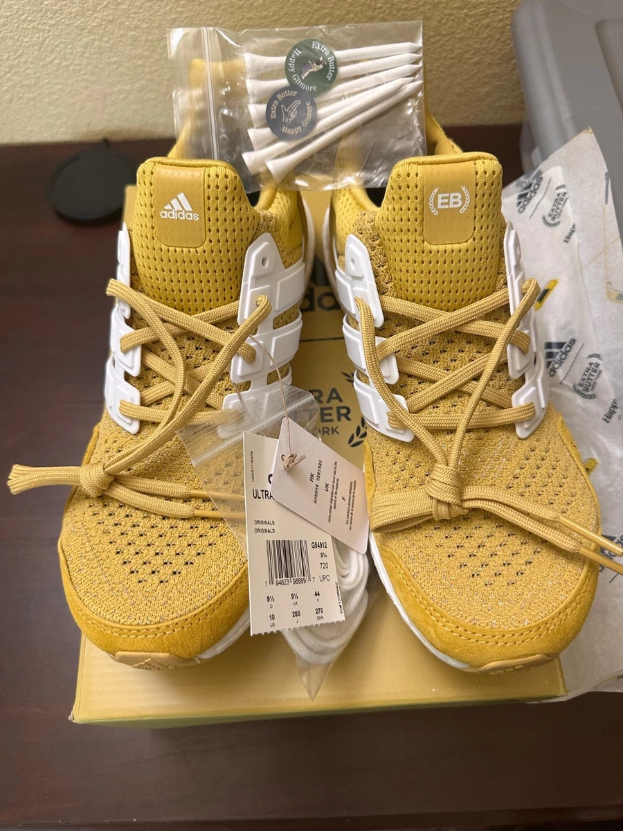 adidas Happy Gilmore x Extra Butter x UltraBoost 1.0 Gold Jacket for Sale |  Authenticity Guaranteed | eBay
