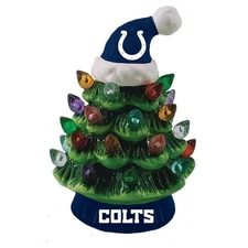 INDIANAPOLIS COLTS NFL FOOTBALL  LED Christmas Tree Ornament