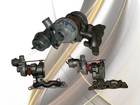 Turbolader SMART 0,8 CDI 33KW DPF Lambda Sonde 54319880005 6600901280