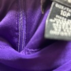 R&M Richards Seafoam Dress Size 10 Purple with Rhinestone accents  — photo 6