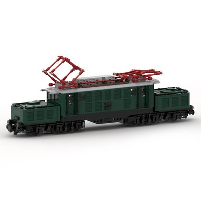 Mocs Bricks Sets DB-Baureihe 194 E94 Train 1285 Pieces Building   Toys Kits
