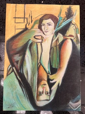 Salvador Dali Zeichnung auf Papier (Handmade) signiert und gestempelt Mischte... - Bild 1 von 4