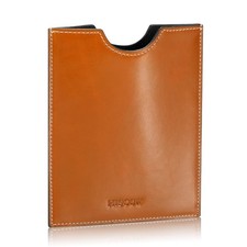 Minimalist Passport Sleeve - Italian Calfskin Antiqued Brown 