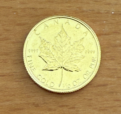 メイプルリーフ金貨　１/10　OZ.　1985年 Canada 1985 Gold 1/10 oz $5 UNC Maple Leaf | eBay
