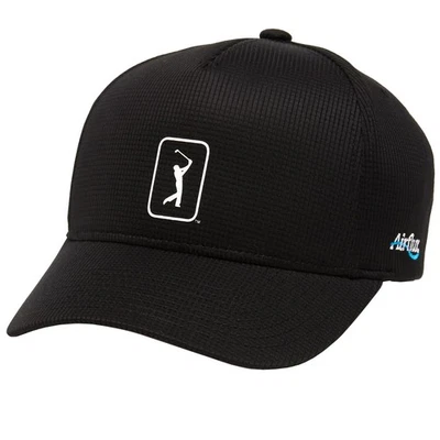 PGA Tour Men's Airflux Mesh Adjustable Golf Hat, Brand New