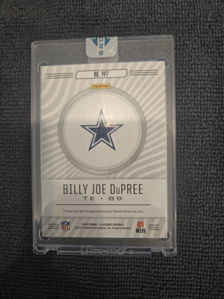 2020 Panini Illusions Pioneer Penmanship /50 Billy Joe DuPree #PP7 Auto - Image 2 of 2