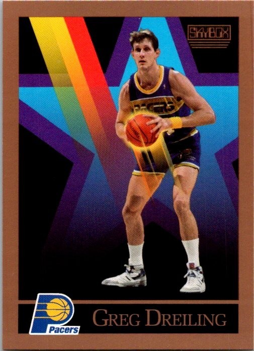 1990-91 Skybox - Greg Dreiling #387 (RC)