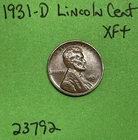 1931 D Lincoln Wheat Cent / Penny 1c XF Extra Fine
