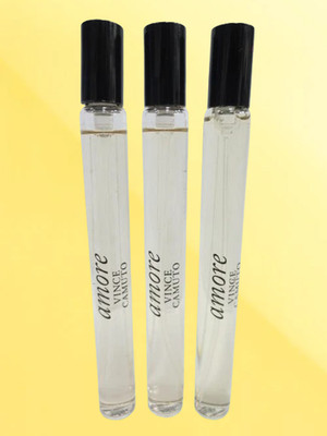 VINCE CAMUTO AMORE EAU DE PARFUM SPRAY 0.34 OZ LOT OF 3