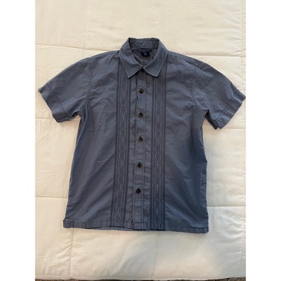 Gap Kids Boys S 6-7 100% Cotton Short Sleeve Button Down