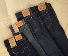 LOTE.  Levis 711 Skinny 27x30, 4 pares, 2 nuevos con etiquetas y 2 nuevos sin etiquetas