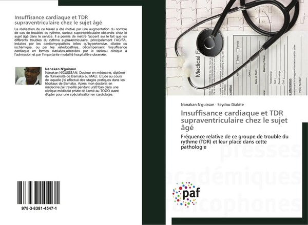 Insuffisance Cardiaque Et Tdr Supraventriculaire Chez Le Sujet âGé Taschenbuch-image