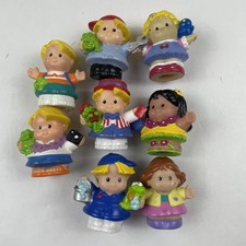Fisher Price Little People Lote de 8 Figuras De Colección - Eddie, Sarah-Lynn + Más
