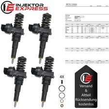 4x Bosch Pumpe Düse Einheit PDE 0414720313 038130073BN VAG 1,9TDi BLS BSU BXJ