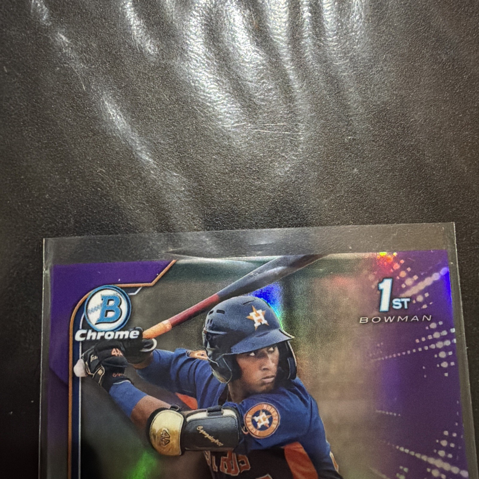 2022 Bowman Chrome - Cristian Gonzalez - 1st Purple Shimmer Auto #/250 #CPA-CG view 5
