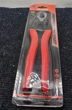 Muzata Heavy Duty 8" Cable Cutter Tool Industrial Use Red Grip For Up To 5/32"