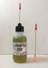 2 oz Bottle of Liberty Oil with Extra Long 3 inch needle