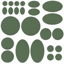 24Pcs Down Jacket Repair Patches Waterproof Tenacious Tape Repair Patches Kit...