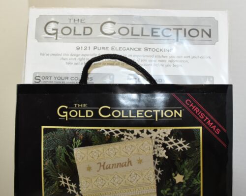 Dimensions Gold Collection Textured Needlepoint Kit Pure Elegance Stocking 9121 - Bild 2 von 10