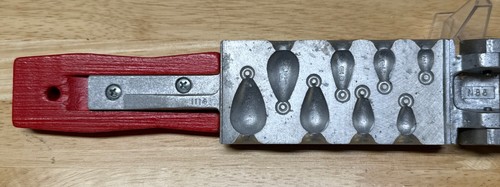 Do-It Bell Sinker Lead Mold 1114 Assorted Sizes BE-8-A FREE SHIPPING TO USA - Picture 8 of 13