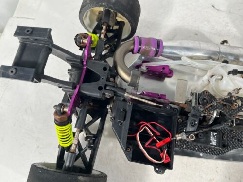 Hot Bodies? HPI? Rullo ovale sporco nitro usato modello sconosciuto con tubo servo MK30 - Foto 13 di 18
