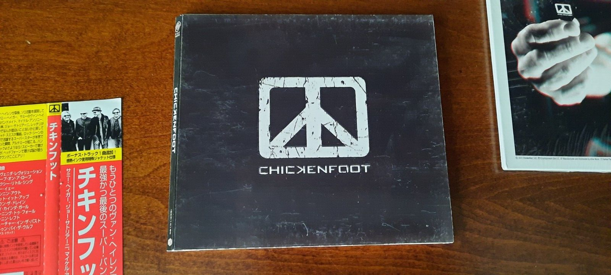 CHICKENFOOT 1 (VG, Japan, +1 BONUS) + III (3) (NEW) Joe Satriani
