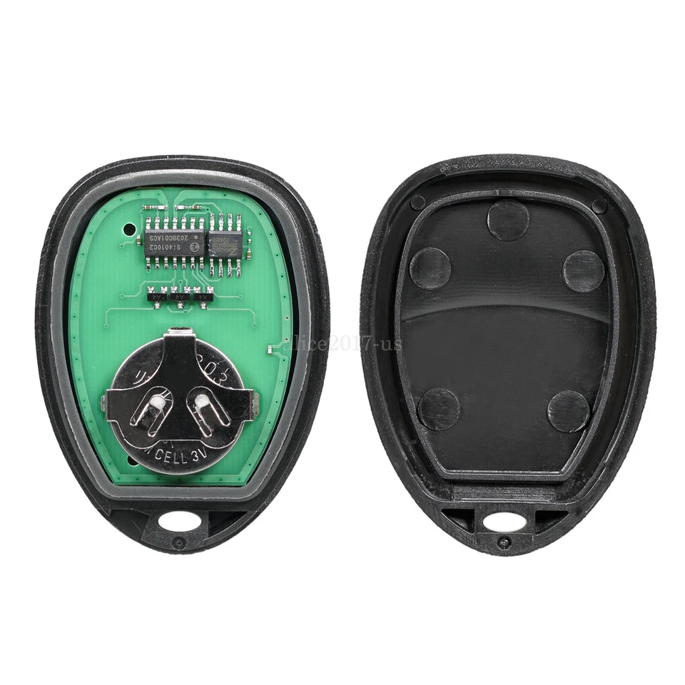 2 para 2007 2008 2009 2010 Chevrolet Cobalt controle remoto sem chave chaveiro de carro 5 botões - Imagem 4 de 4