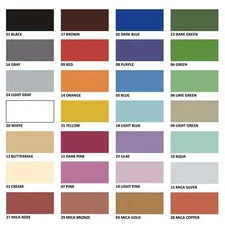 Solid Color Ceramic Decal Paper - 9" X 13"