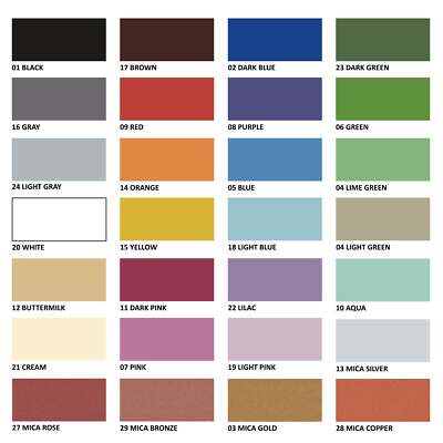 Solid Color Ceramic Decal Paper - 9'' X 13''
