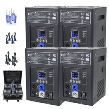 750W Cold Spark Firework Machine DMX Stage Effect Wedding DJ Party w/Flight Case