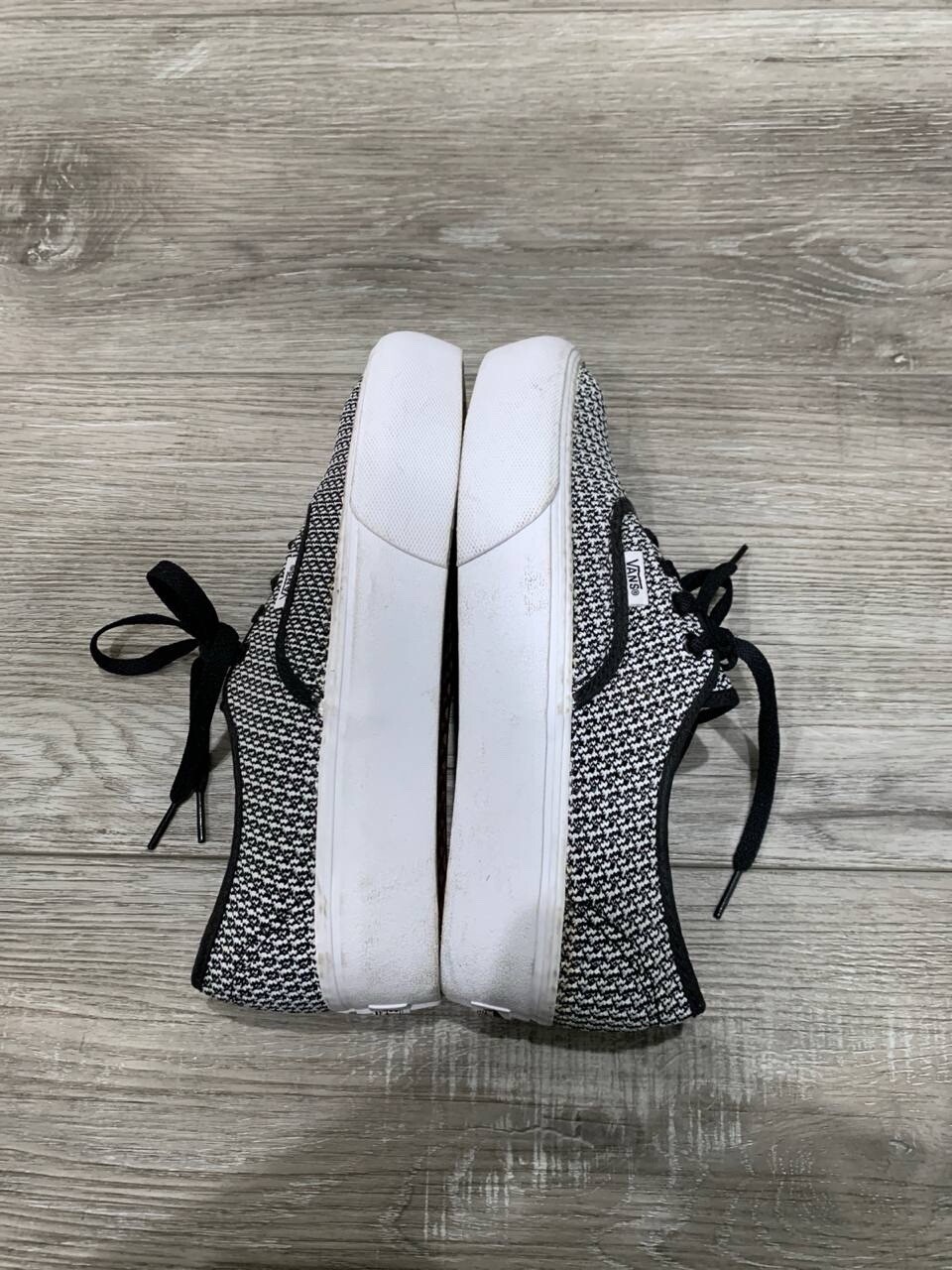 Vans Authentic Platform Mesh Gray White Black Sho… - image 6