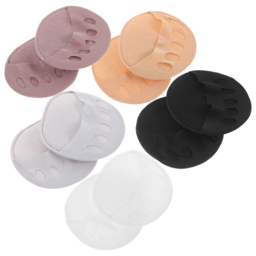 5 Pairs Toe Socks Invisible Forefoot Women Separated Finger Women's