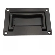 Zinc Alloy Recessed Pull Handle Container Handle Black Flush Lift Door 4.33" C77