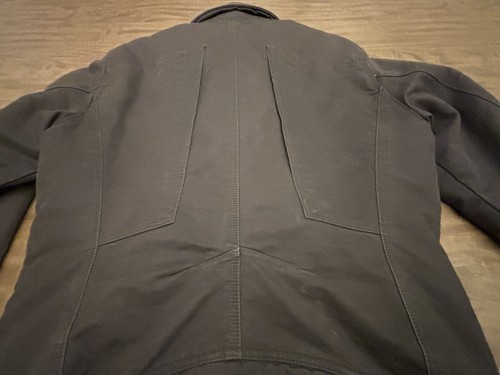 J Lindeberg Jacket Brown Canvas Cotton European Motorcycle Style Jacket Sz MED - Picture 22 of 23