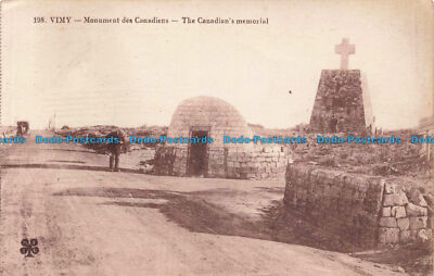 R664377 Vimy. Das kanadische Denkmal. M. T. I. L