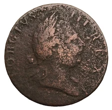 1773 Virginia Half Penny Cent Colonial Copper Coin Video!!