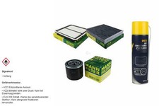 MANN FILTER Paket MANNOL Klimareiniger für Subaru Outback BM BR 3.6 R