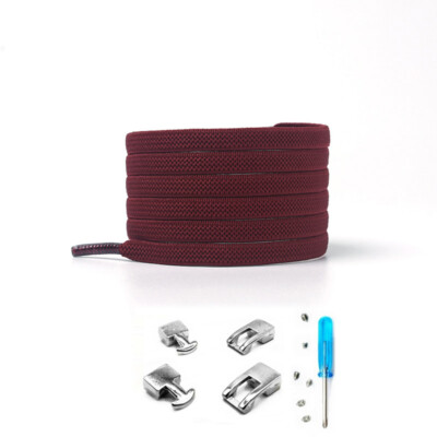 (24 Farben) Elastische Schnürsenkel Schnellverschluss Schuhbänder K15 5.5