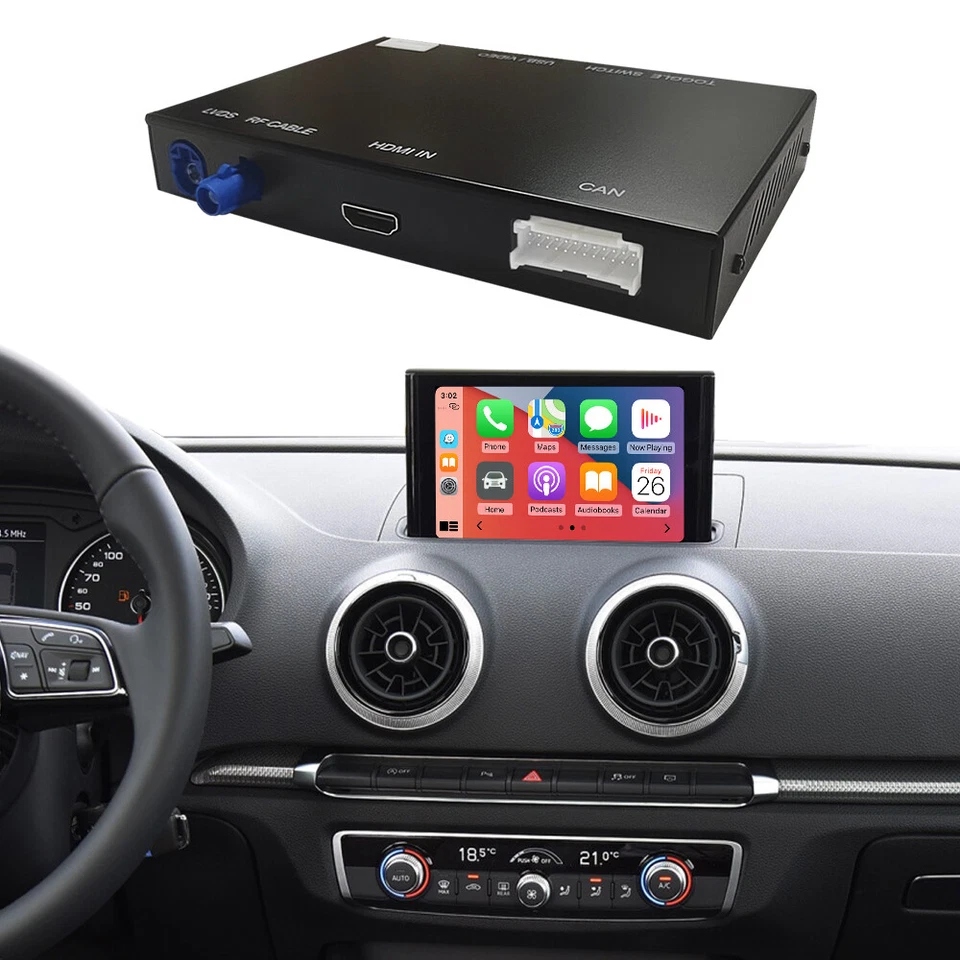 AUDI A3 S3 RS3 2013-17 Wireless Apple Carplay Android Auto RETROFIT Q2 Q5 Q7.. - Image 2 of 4