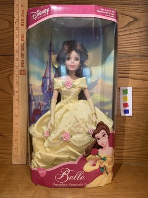 belle porcelain keepsake doll 2002