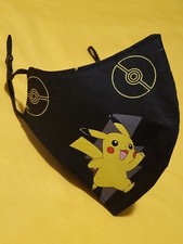 Pokemon Pikachu Adjustable Face Mask