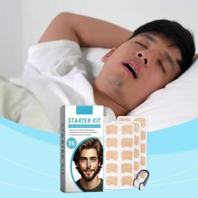 Anti-Snoring Stickers Mouth Tape Sleep Strip For Night Mouth Breathing Tape F4J6