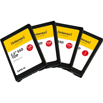 Intenso Top Performance SSD 128GB 256GB 512GB 1TB SATA III 2.5 Intern Festplatte