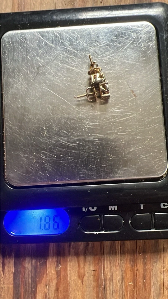 Brincos de diamante natural VS1 Clarity - Imagem 2 de 2