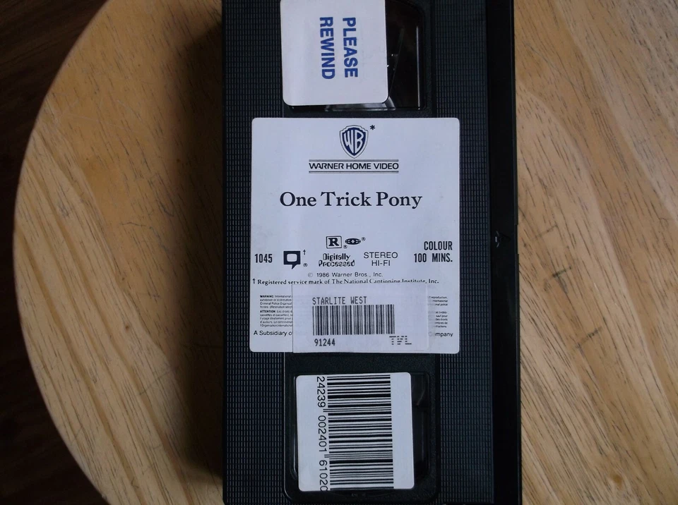 One Trick Pony Paul Simon VHS - 1987 - Image 2 of 3