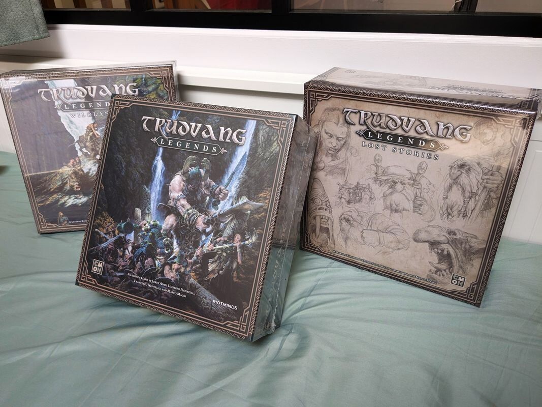Trudvang Legends Kickstarter Edition jeu de societe en version originale anglaise neuf