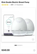 Elvie Stride Double Electric Breast Pump